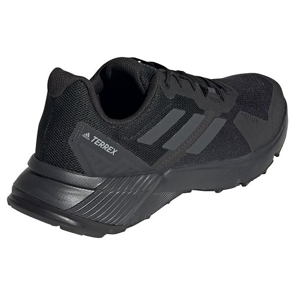 Black Men's Adidas Terrex Soulstride Trail Running Shoes | 1457032-FE