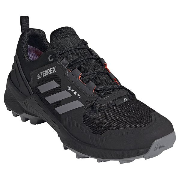 Black Men's Adidas Terrex Swift R3 Goretex Hiking Shoes | 0382765-DB