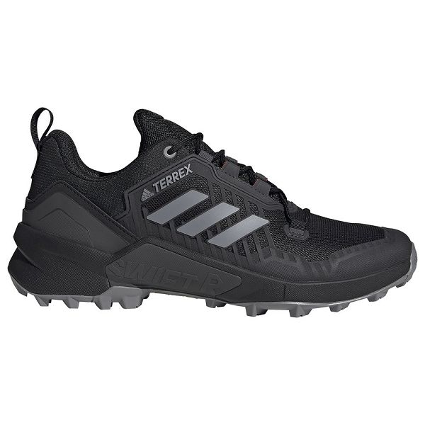 Black Men\'s Adidas Terrex Swift R3 Hiking Shoes | 9357816-JP