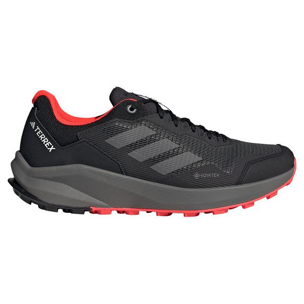 Black Men\'s Adidas Terrex Trailrider Goretex Trail Running Shoes | 5472691-MY