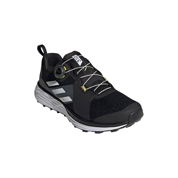 Black Men's Adidas Terrex Two BOA Trail Running Shoes | 8097126-VA