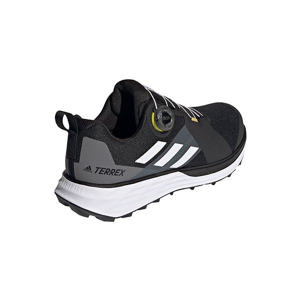 Black Men's Adidas Terrex Two BOA Trail Running Shoes | 8097126-VA