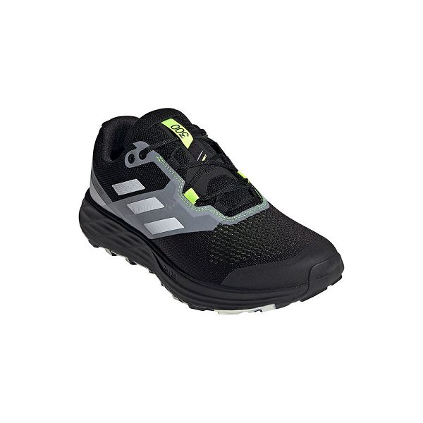 Black Men's Adidas Terrex Two Flow Trail Running Shoes | 2461387-JD