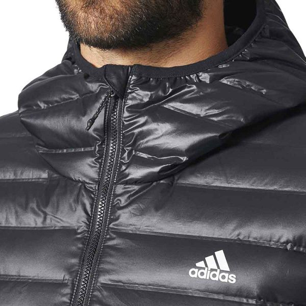 Black Men's Adidas Varilite Down Jackets | 1047683-LC