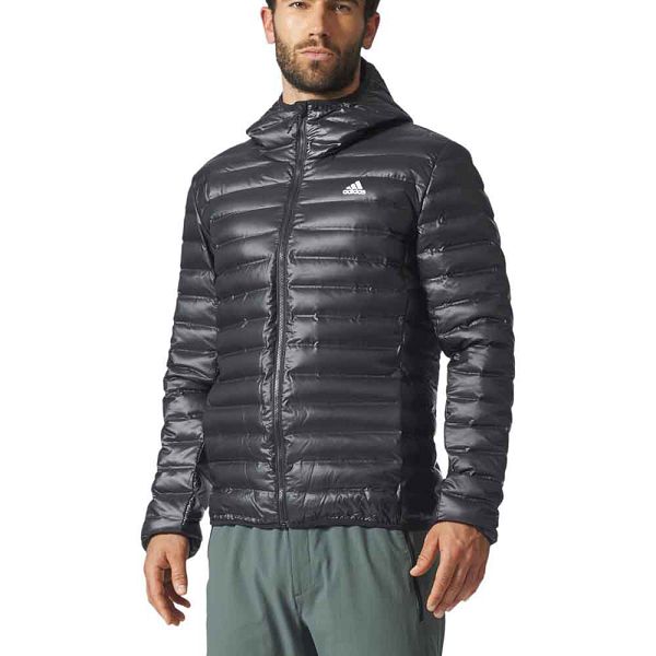 Black Men\'s Adidas Varilite Down Jackets | 1047683-LC