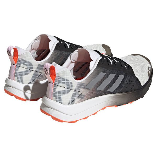 Black/White Men's Adidas Terrex Speed Flow Trail Running Shoes | 6325480-OF