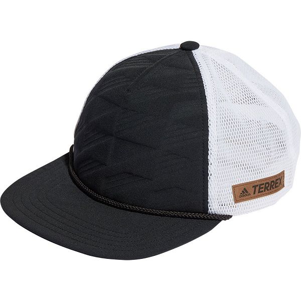 Black/White Women\'s Adidas TRX Trucker Caps | 7283964-XO