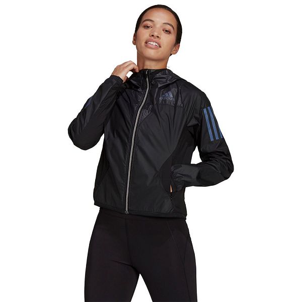 Black Women's Adidas Adizero Jackets | 7532941-QL