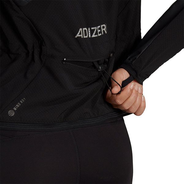 Black Women's Adidas Adizero Jackets | 7532941-QL