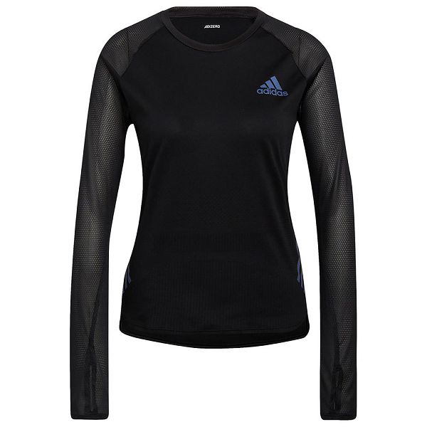 Black Women's Adidas Adizero Long Sleeve T Shirts | 8741632-HG