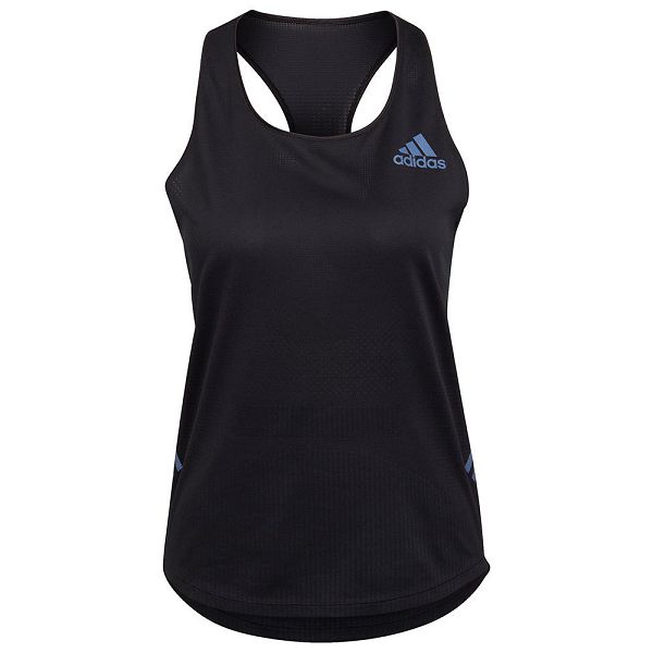 Black Women's Adidas Adizero Sleeveless T Shirts | 3674859-QO