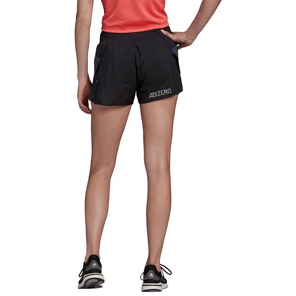 Black Women's Adidas Adizero Split 3´´ Shorts Pants | 9405621-GE