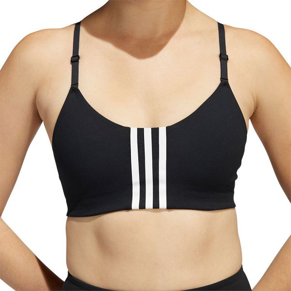 Black Women's Adidas Aero Impact Sports Bra | 5842671-AP