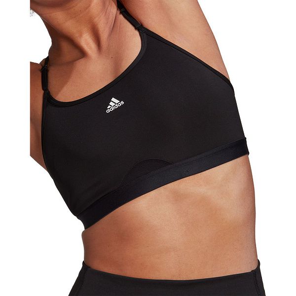 Black Women's Adidas Aeroreact P Sports Bra | 9302657-JY