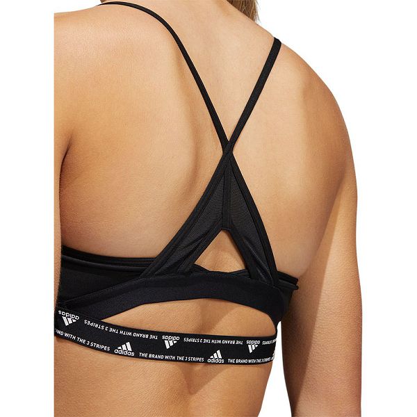 Black Women's Adidas Aeroreact Sports Bra | 9681354-RC