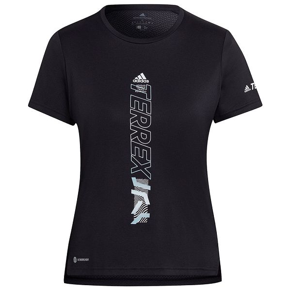 Black Women's Adidas Agravic Short Sleeve T Shirts | 9825310-FL