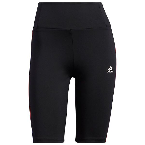 Black Women's Adidas Animal Short Leggings | 1075648-MV