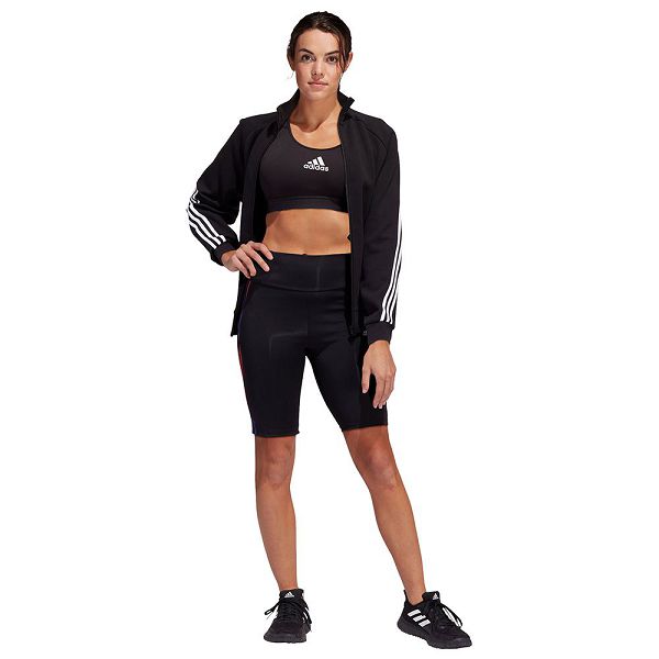 Black Women's Adidas Animal Short Leggings | 1075648-MV