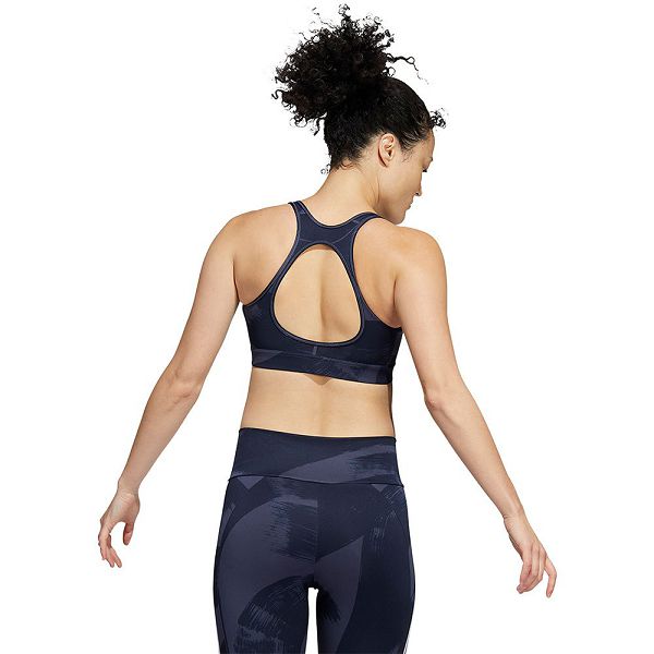 Black Women's Adidas Aop Sports Bra | 5783416-RA