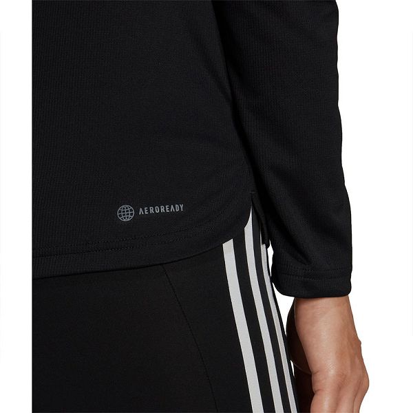 Black Women's Adidas BL Long Sleeve T Shirts | 5742936-IC