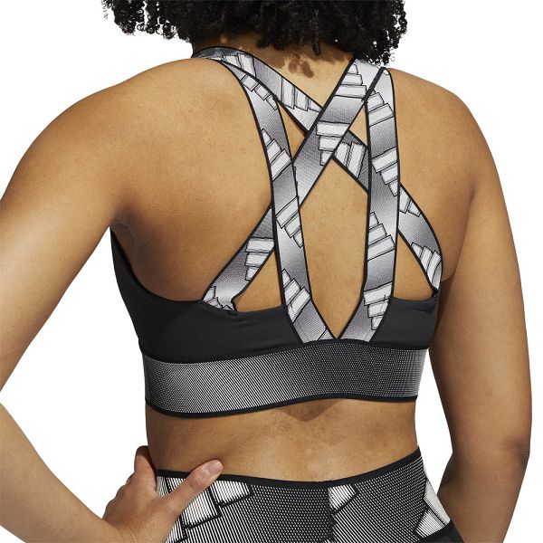 Black Women's Adidas BT Adilife Sports Bra | 4317590-CK