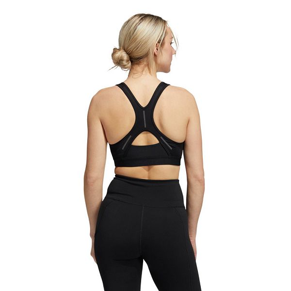 Black Women's Adidas BT RefIective Sports Bra | 7041268-VE