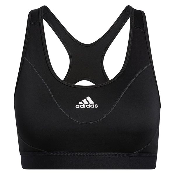 Black Women\'s Adidas BT RefIective Sports Bra | 7041268-VE