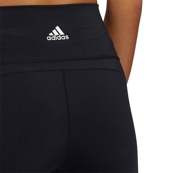 Black Women's Adidas Believe These 2.0 3 Stripes Short Leggings | 9386510-NU