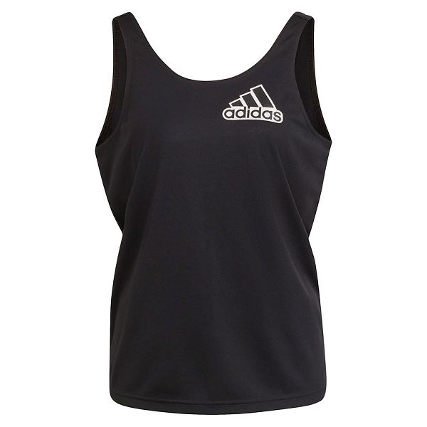 Black Women's Adidas Bluv Q1 Sleeveless T Shirts | 9072643-GQ