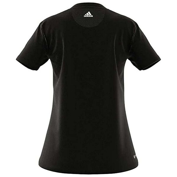 Black Women's Adidas Brand Love Short Sleeve T Shirts | 6927801-YC