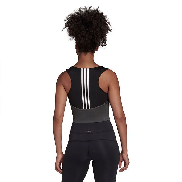 Black Women's Adidas CB Sports Bra | 8094573-VR