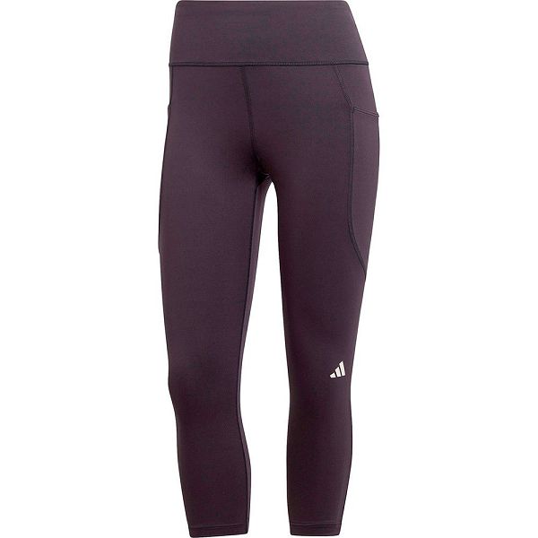 Black Women's Adidas Dailyrun 3/4 Leggings | 6824153-RA