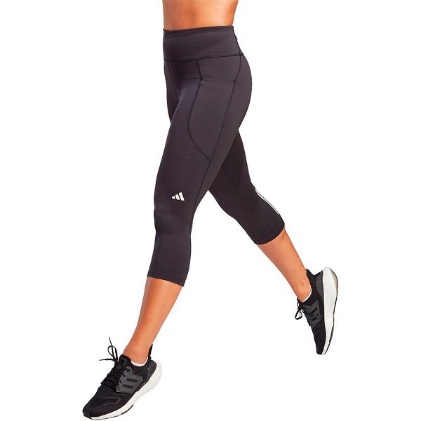 Black Women\'s Adidas Dailyrun 3/4 Leggings | 6824153-RA