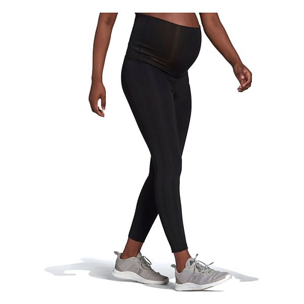 Black Women\'s Adidas Designed To Move 7/8 Sport Maternity Leggings | 7136289-OM