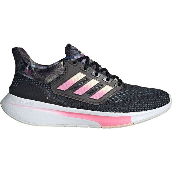 Black Women\'s Adidas EQ21 Run Running Shoes | 7046539-EK