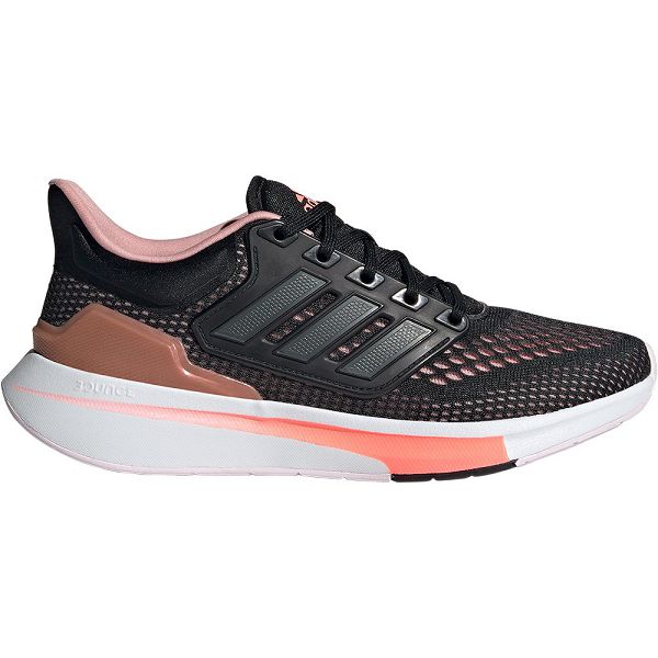 Black Women\'s Adidas EQ21 Running Shoes | 1784026-XU