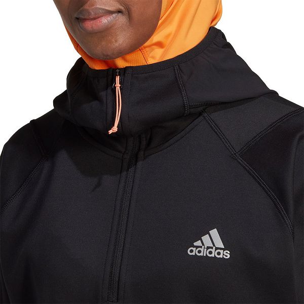 Black Women's Adidas Fast C.Rdy Cu Sweatshirts | 4815623-KQ