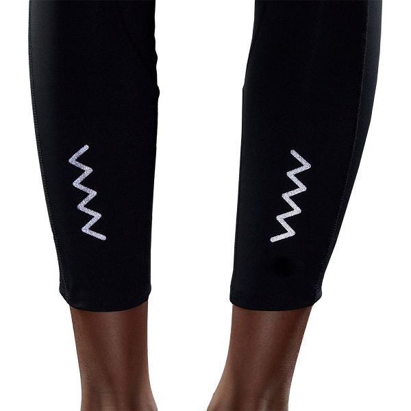 Black Women's Adidas Fastimp 7/8 Leggings | 9031875-DV