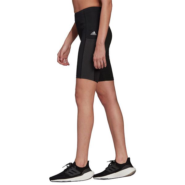 Black Women's Adidas Fastimp Lace BT Short Leggings | 5296431-GX