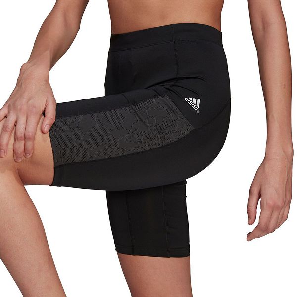 Black Women's Adidas Fastimp Lace BT Short Leggings | 5296431-GX