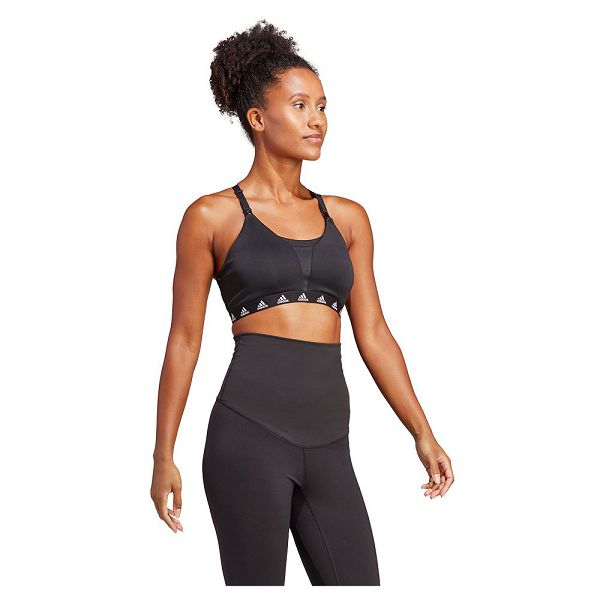 Black Women's Adidas Ls Nurs Sports Bra | 6817095-YH