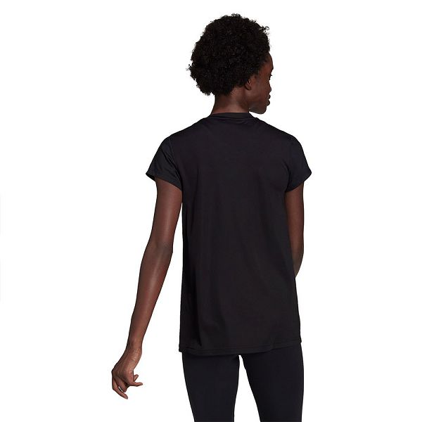 Black Women's Adidas Maternity Short Sleeve T Shirts | 1059746-TD