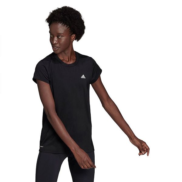 Black Women's Adidas Maternity Short Sleeve T Shirts | 1059746-TD