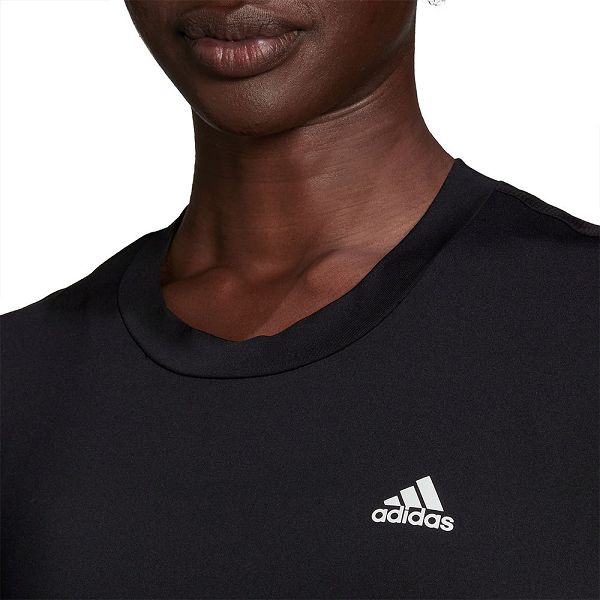 Black Women's Adidas Maternity Short Sleeve T Shirts | 1059746-TD