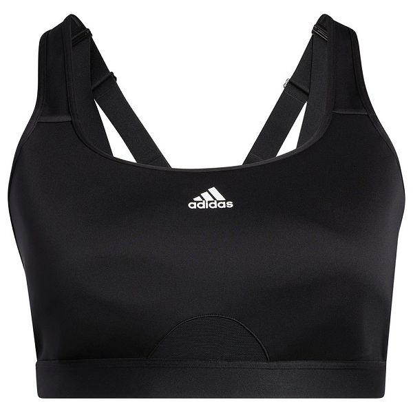 Black Women\'s Adidas Move HS PS Big Sports Bra | 6201958-CT