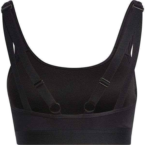 Black Women's Adidas Move HS Sports Bra | 4807936-XJ