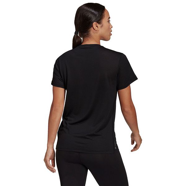 Black Women's Adidas OTR Cooler Short Sleeve T Shirts | 7351640-GT