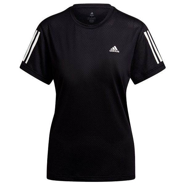 Black Women's Adidas OTR Cooler Short Sleeve T Shirts | 7351640-GT