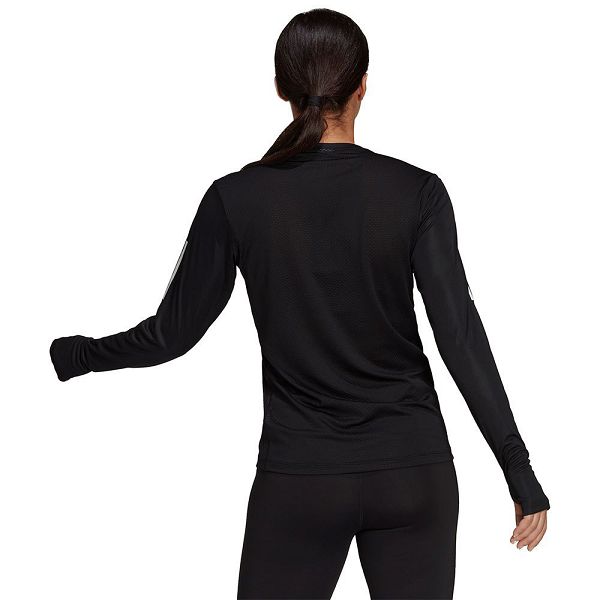 Black Women's Adidas OTR Long Sleeve T Shirts | 1234095-TB