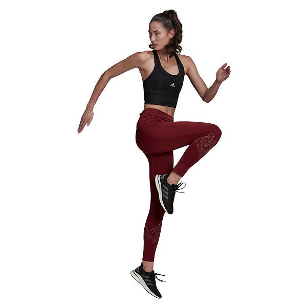 Black Women's Adidas OTR Reflexion Leggings | 1439508-JE